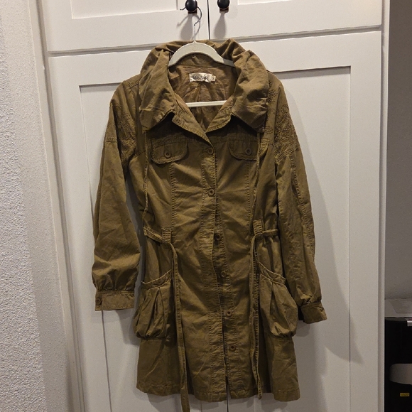 Mur Mur Jackets & Blazers - Stylish Women's Utility Jacket in Brown